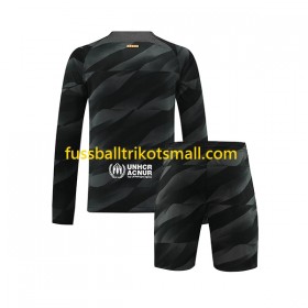Fußballtrikots FC Barcelona Torwart Kinder 2023-2024 Langarm Auswärts-trikot kaufen